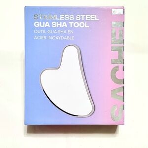 New SACHEU Stainless Steel Gua Sha — Skincare & Facial Massage Tool ($40 Value)